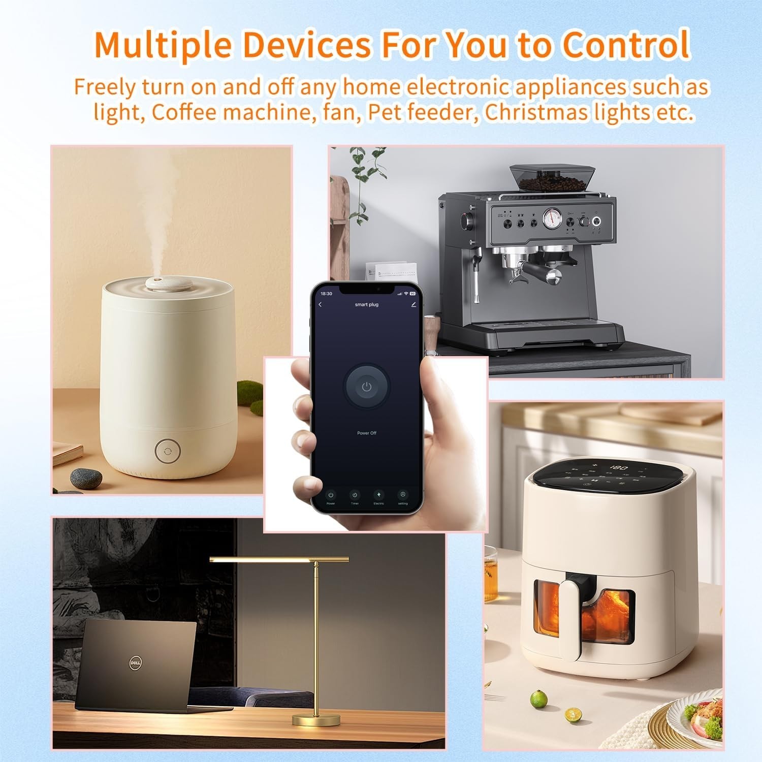 Smart Plug 4 Pack – & Certified WiFi Control for Energy Efficiency