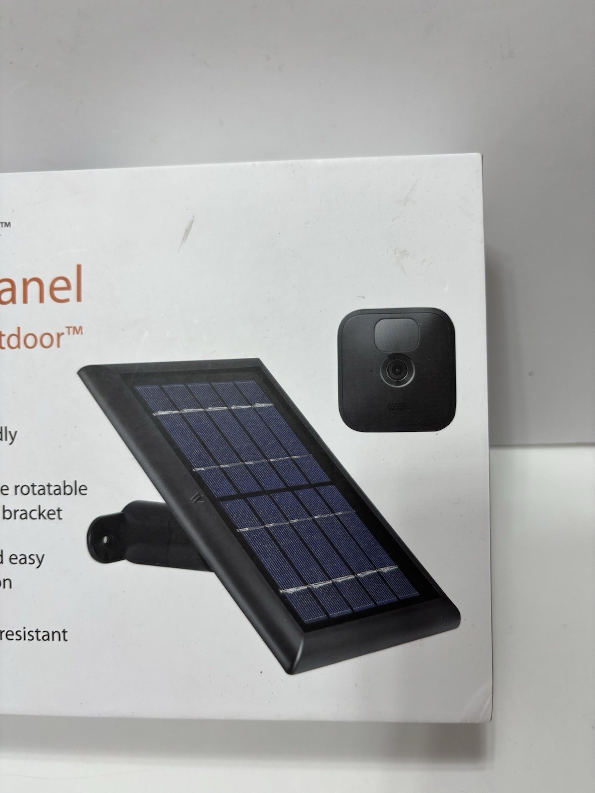 Blink Outdoor Solar Panel Battery for Blink Outdoor XT2 XT Weatherproof Mount