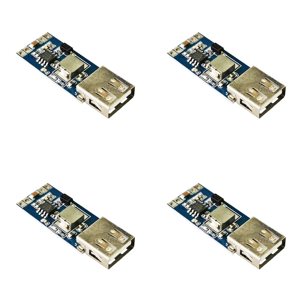 4PCS 5V 3A USB Power Module DC Converter 7.5V-28V Input Automotive Use