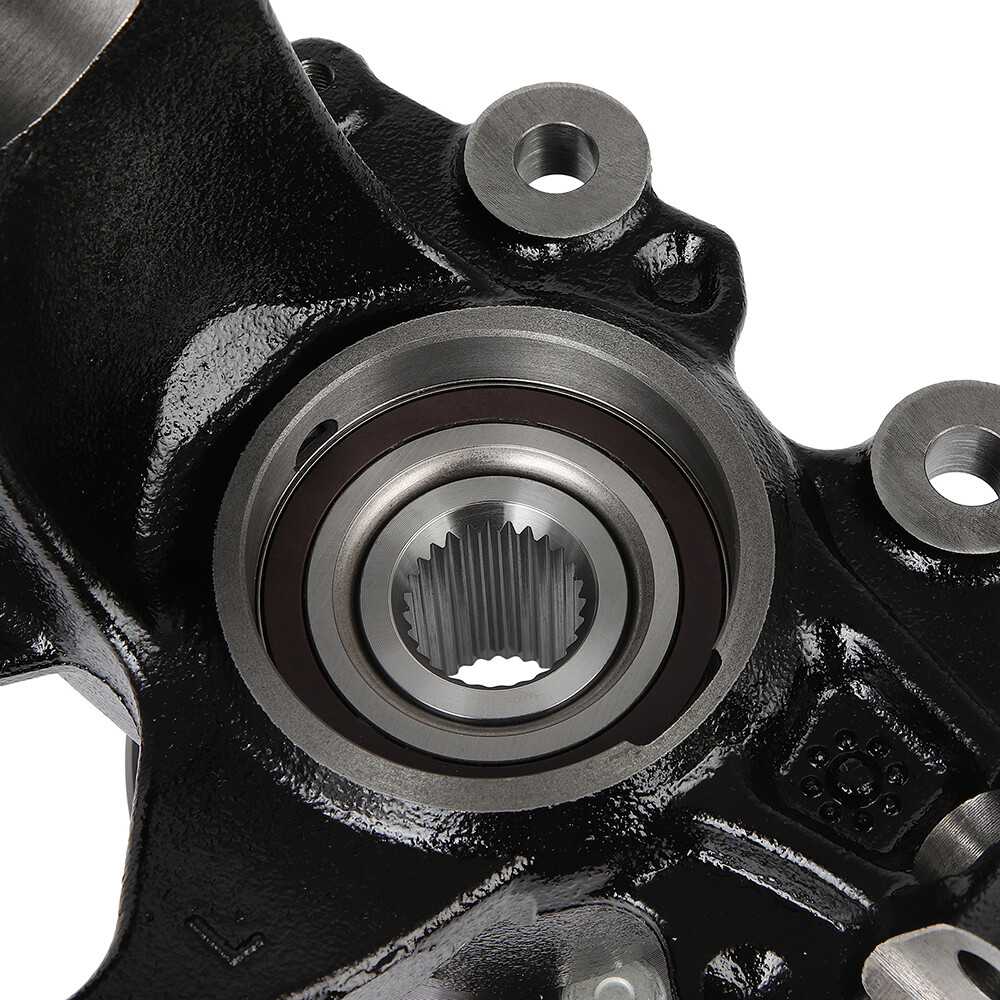 Front Left Right (2) Wheel Hub Bearing Steering Knuckle For Ford Focus 2012-2018