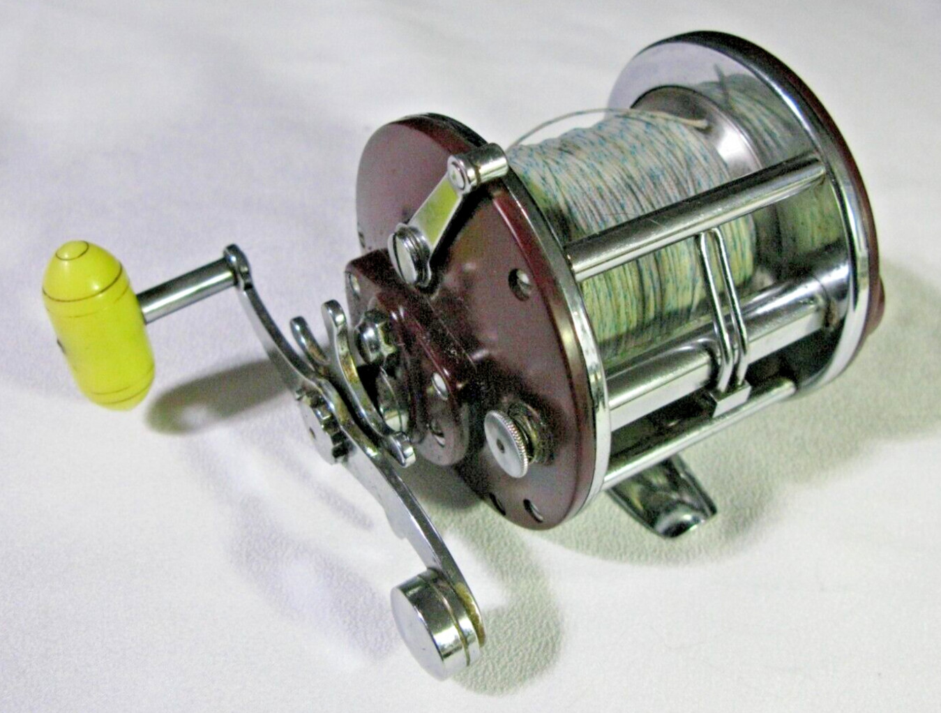 PENN Peer No.209 Level Wind Saltwater Reel, Star Drag, Clicker, Braid line-EUC!