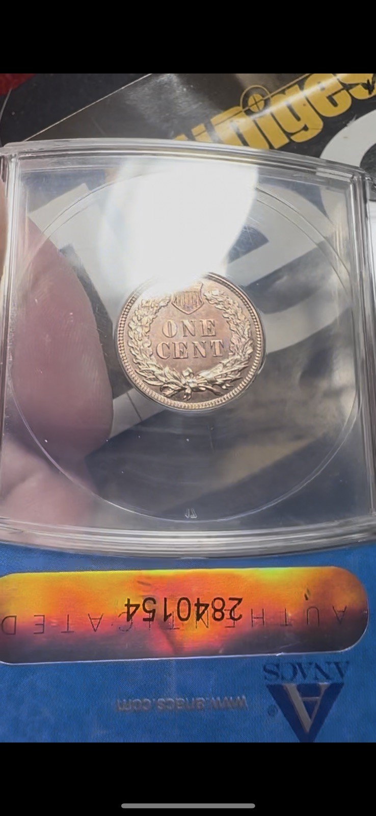 1894 Proof IHC Anacs PF64 RED Indian Head Cent
