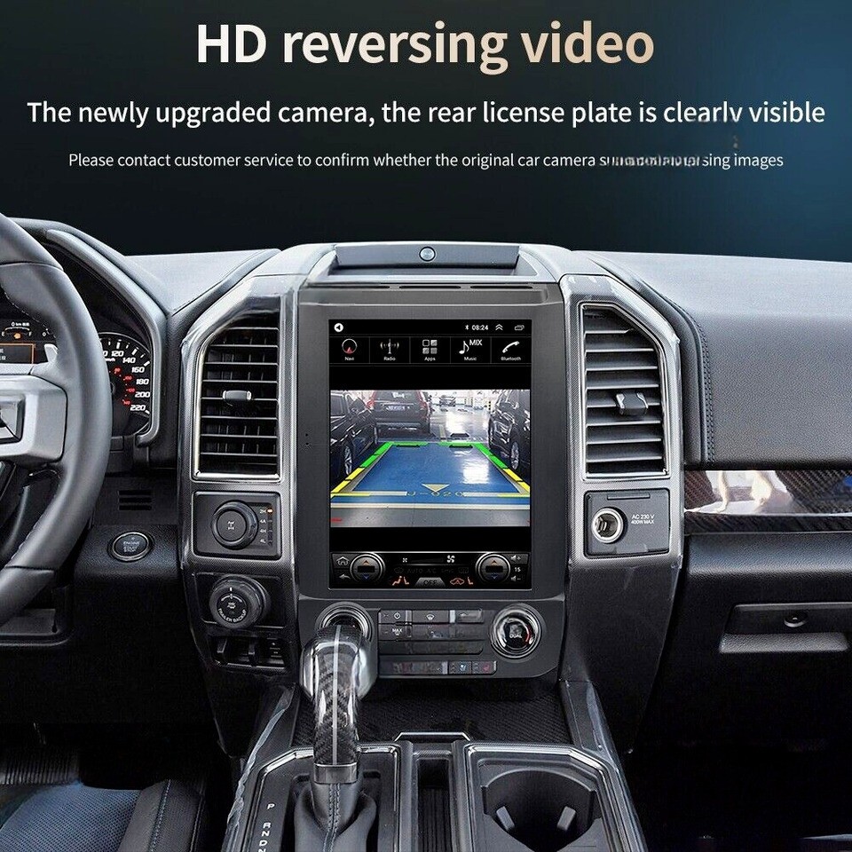 12.1" 4+64GB Car Stereo Radio Auto Android Carplay GPS For Ford F150 2016-2021