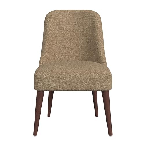 Home Decor | Upholstered Hemet Gayle Side Dining Brown Boucle (Single Pack)