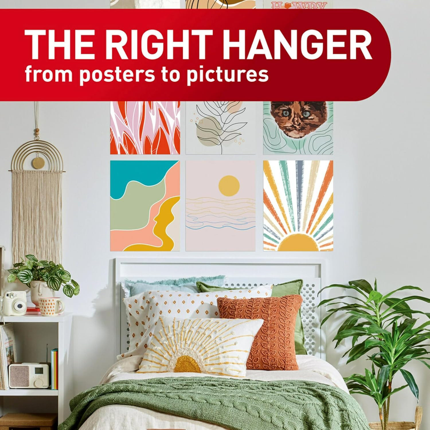Command Poster Strips, 256 Strips Damage-Free Poster Hangers, No Tools Requried,
