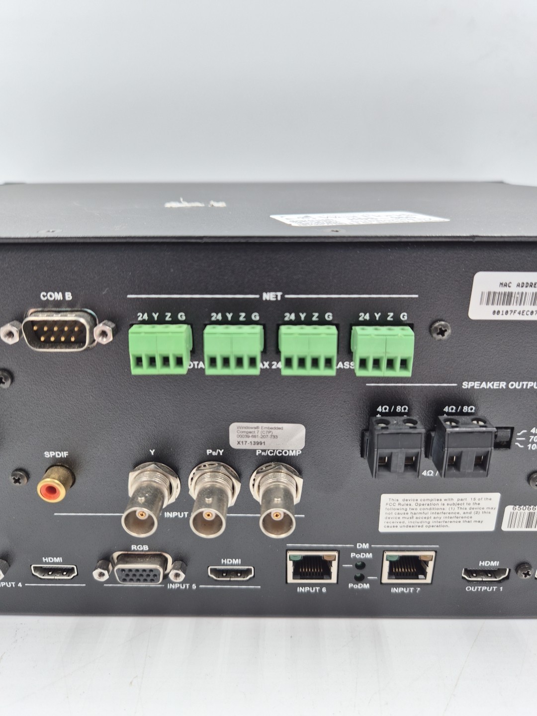 Crestron DMPS3-300-C 3-Series Digital Media Presentation System For Parts Only