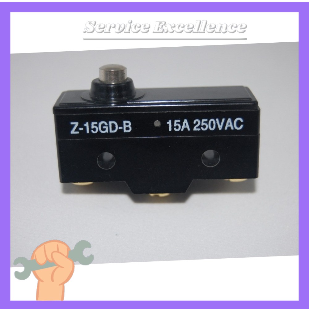 Z-15GD-B NEW LOT OF 5X fits Z-15GD-B Micro Switch 15A Fast Delivery