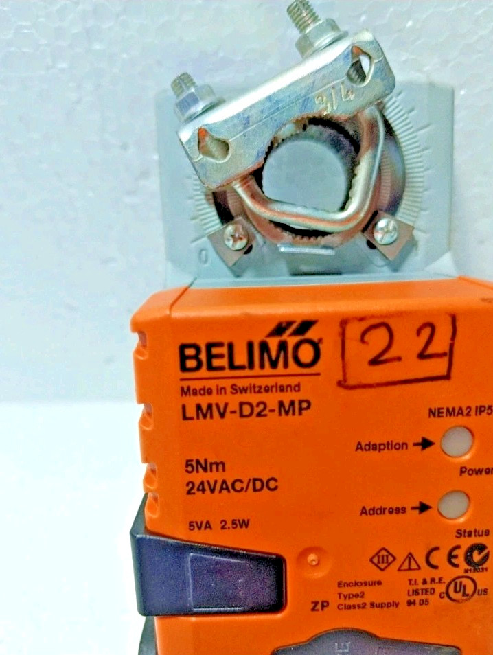 BELIMO LMV-D2-MP DAMPER ACTUATOR - Used
