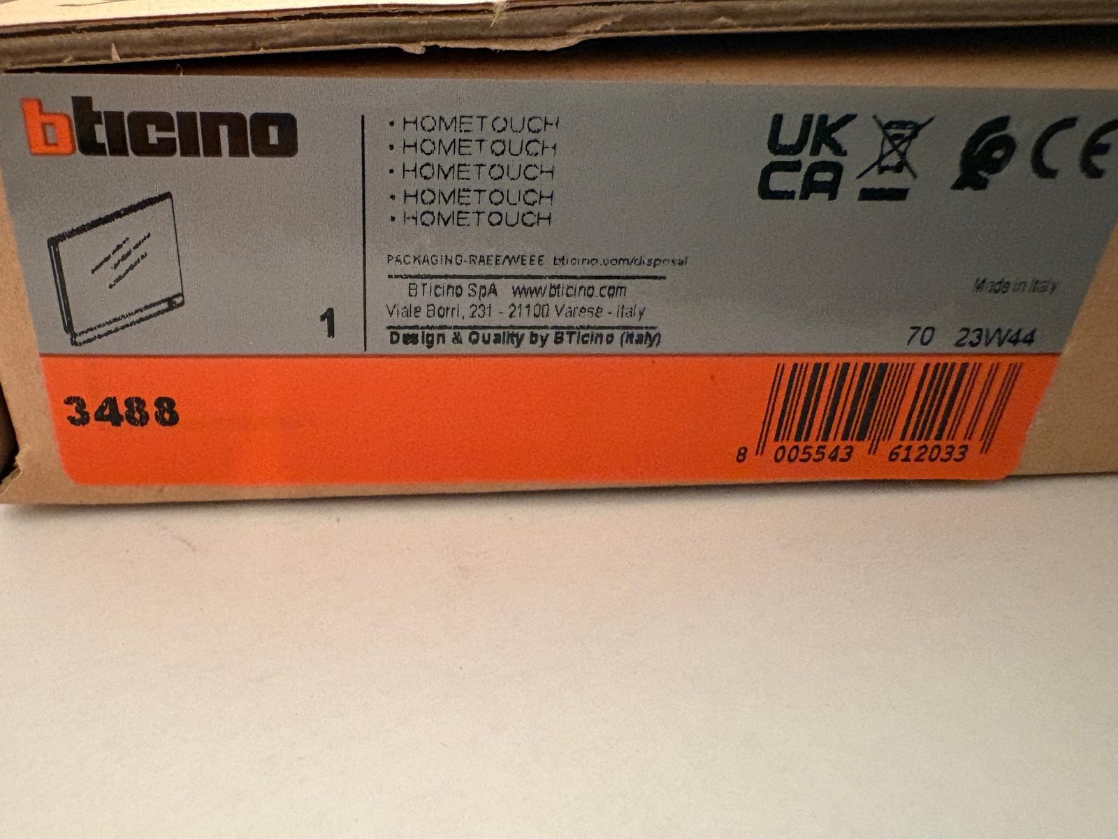 Hometouch BTicino 3488