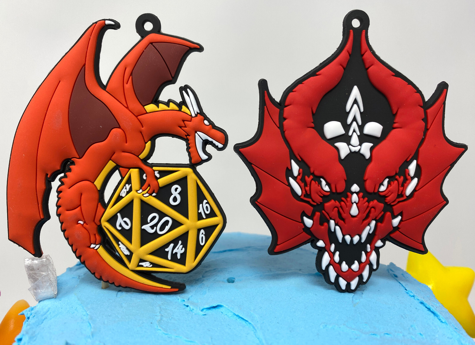 D&D Dungeons and Dragons Birthday Cake Toppers Set New