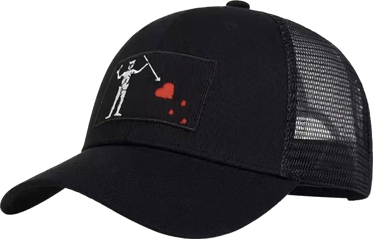 Flag Of Blackbeard Baseball Hat Pirate Flag Hat Navy Seals Hat Recce Hat NEW