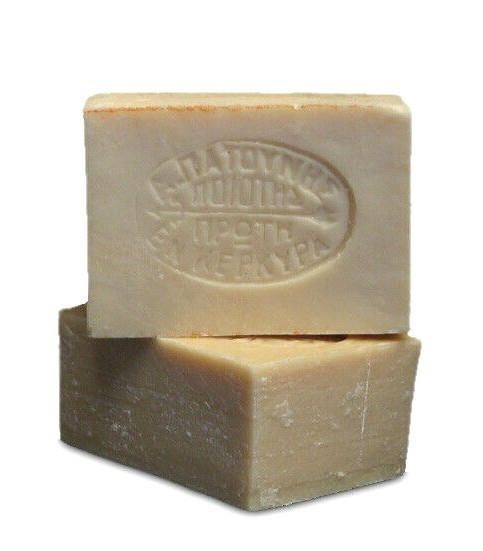 Patounis VEGAN Greek Olive Oil Soap No additives 2 bars (3.17 Oz/bar)