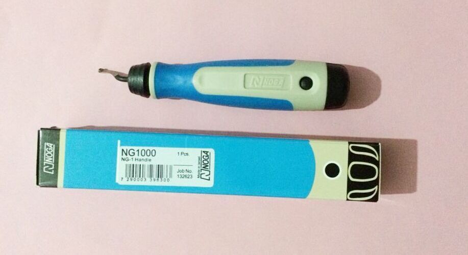 New 1pc NOGA NG1000 / NG1001 Burr Handle  + 1pc  BS1010 Blade  Deburring Tool