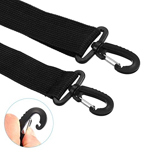 Ski Boot Carrier Strap, Snowboard Boots Carrying Strap Adjustable 3.8cm Black