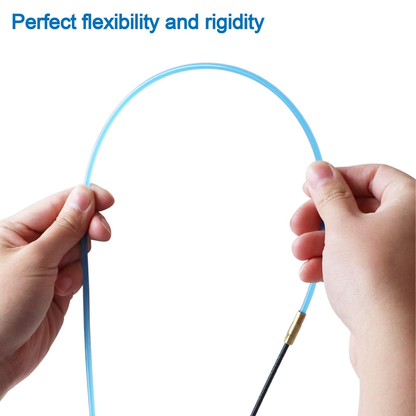 66ft Fish Tape Wire Puller Kit - Electrical Fish Tape for Wall Wiring, Cable Ins