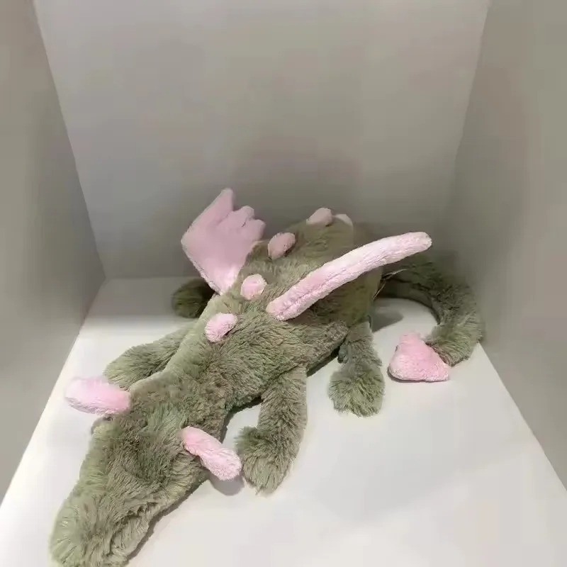 55cm  Gift Matcha Dragon And Purple Dragon Keychain Plush Toy Cute And Soothing