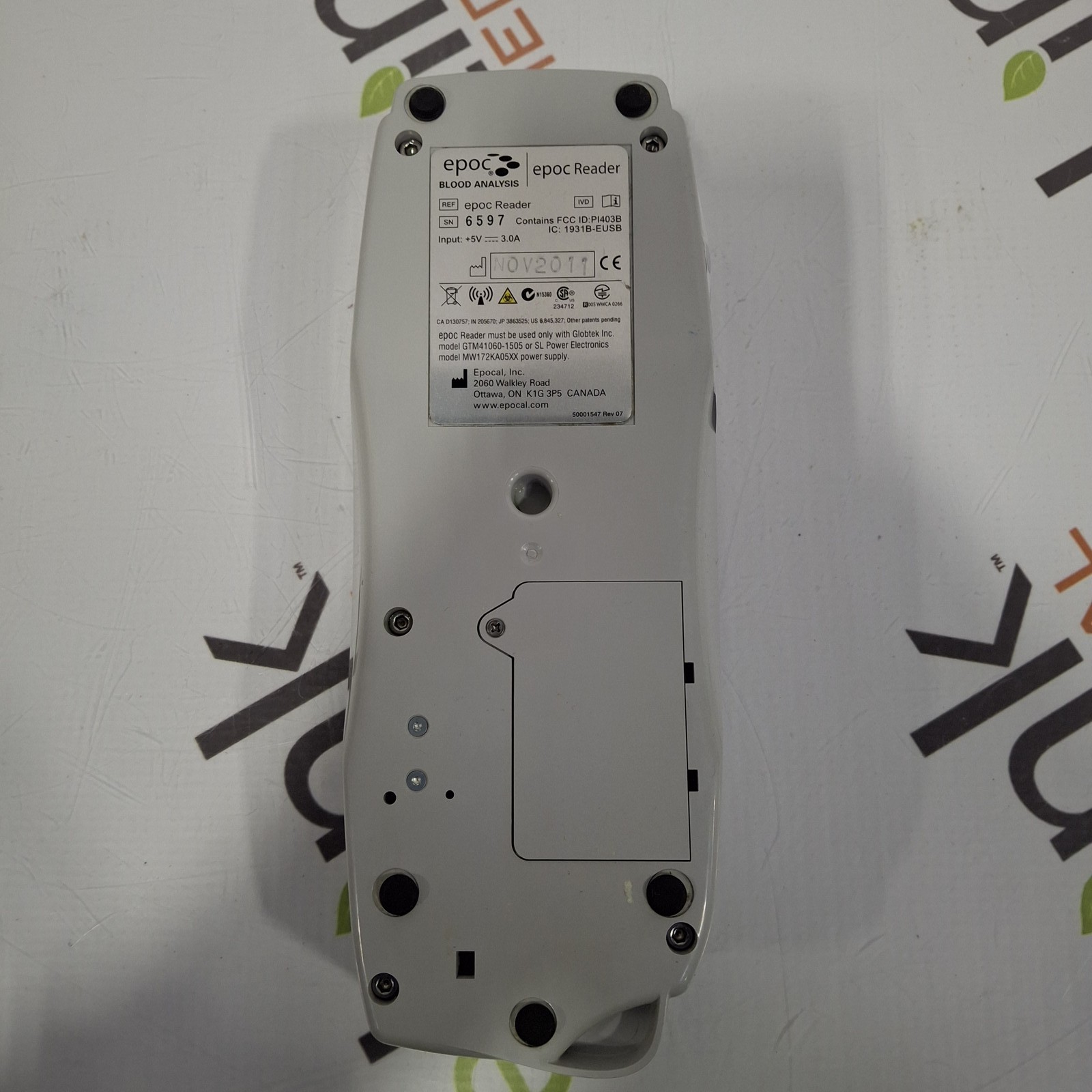 Epocal, Inc Epoc Reader Base