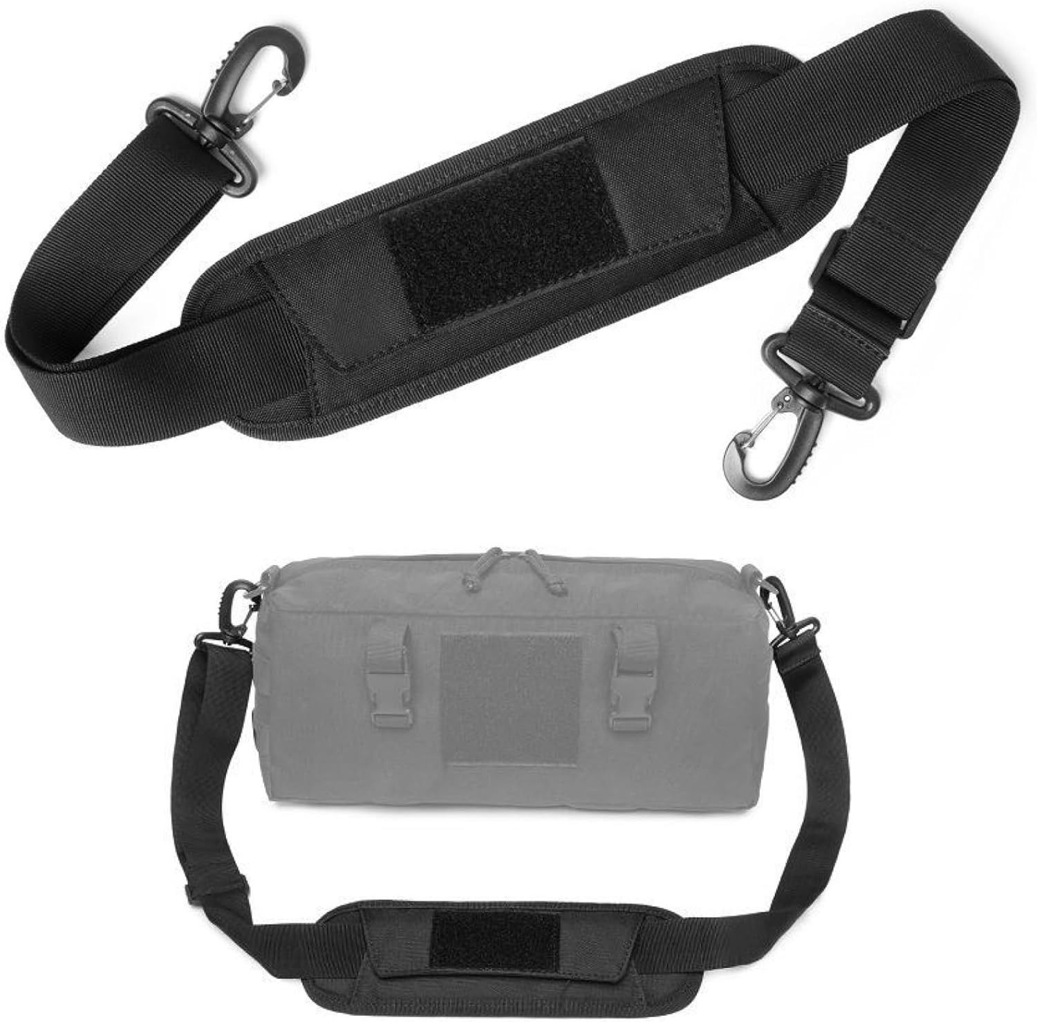 TRIWONDER Bag Shoulder Strap Replacement Adjustable 02# Khaki With Padded
