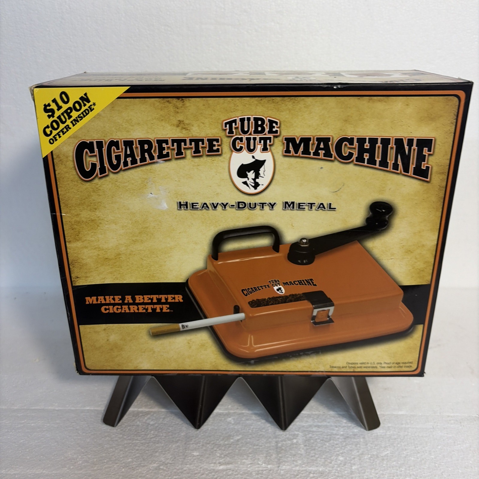 Gambler Tube Cut Tabletop Cigarette Making Machine Injector 100's & King Size