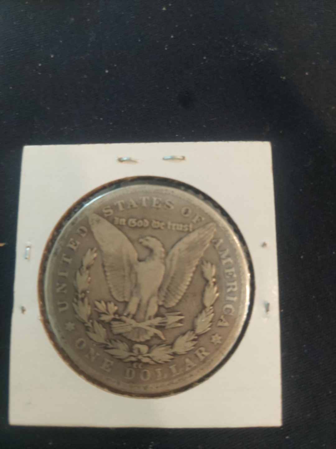 1890 CC Morgan Silver Dollar