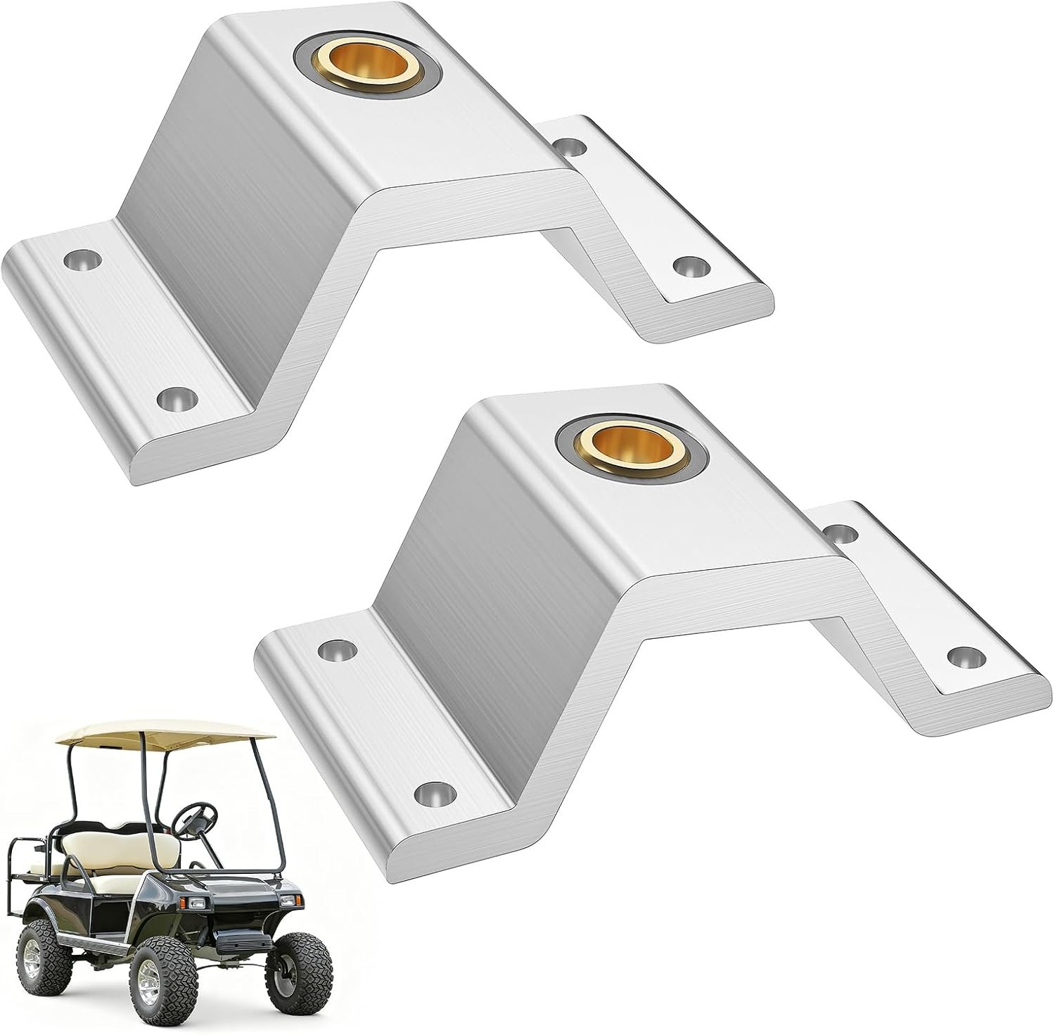 DRIVE UP Golf Cart Accelerator Bearing Brackets for Club Car DS 1981-2011 Golf C