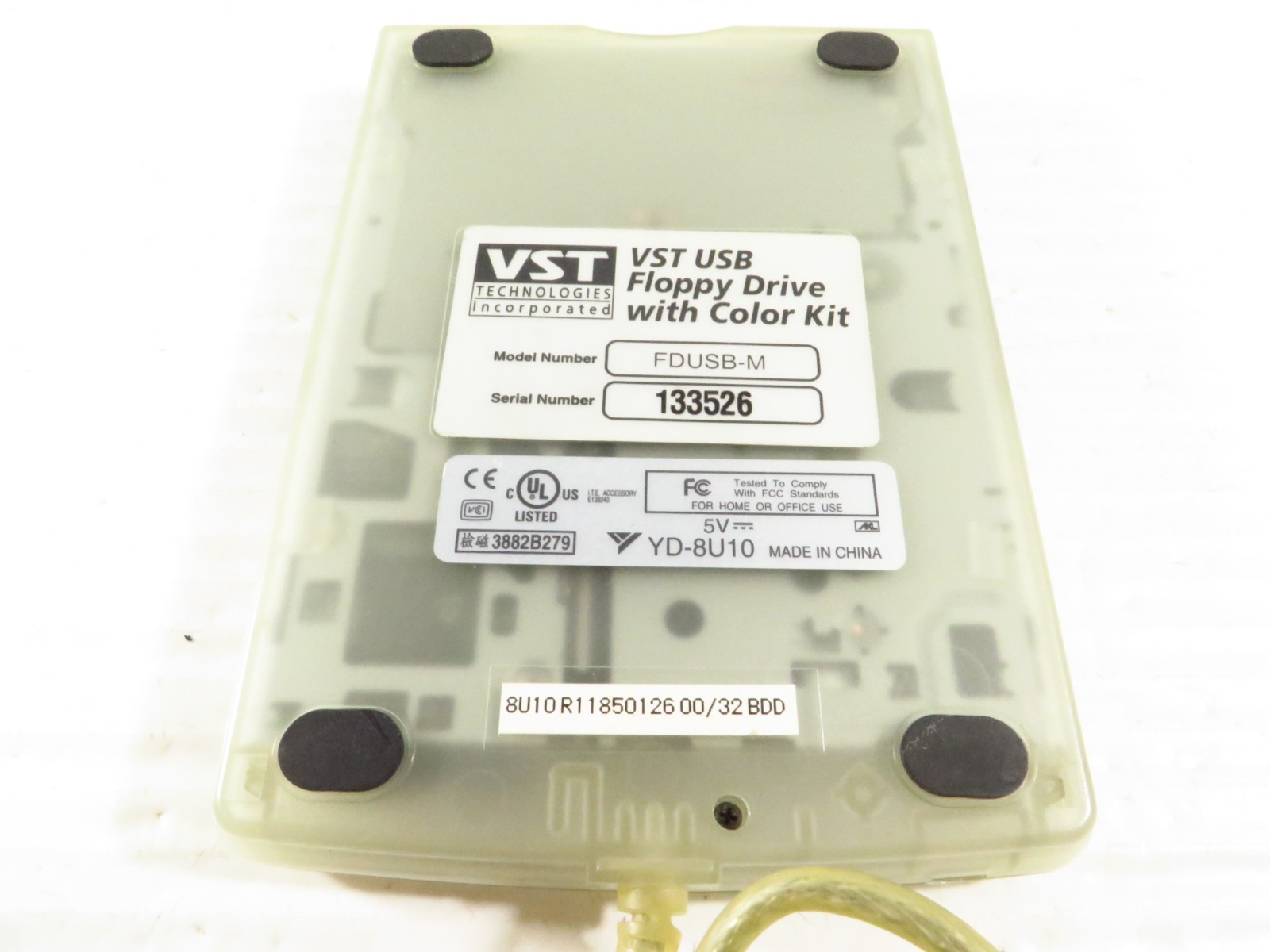 VST Technologies USB Floppy Drive With Color Kit FDUSB-M