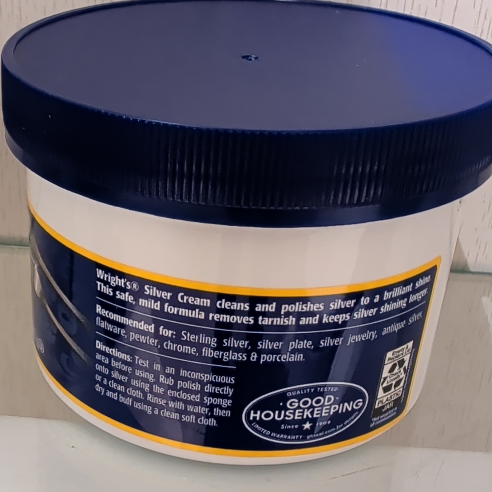 Wright's Silver Cleaner and Polish Cream 8 Ounce