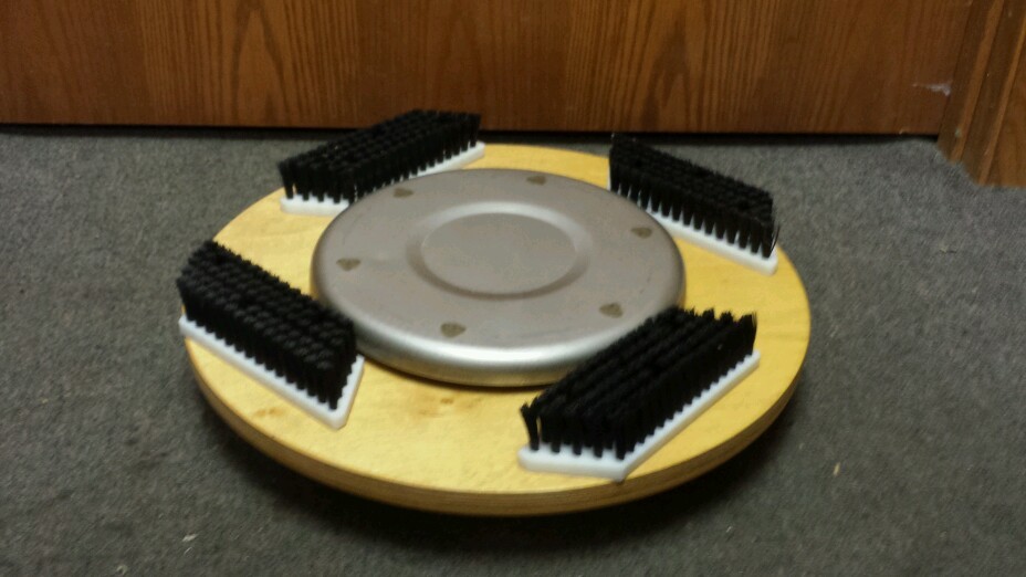 New Clark Dry Cleaning Carpet Brush 17" ASM Capture #11405A.List Price $380.90