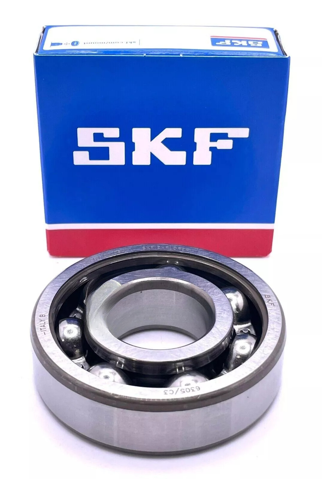 SKF 6205-C3 Bearing 25x52x15(mm) *OPEN No Seals or Shields* NEW