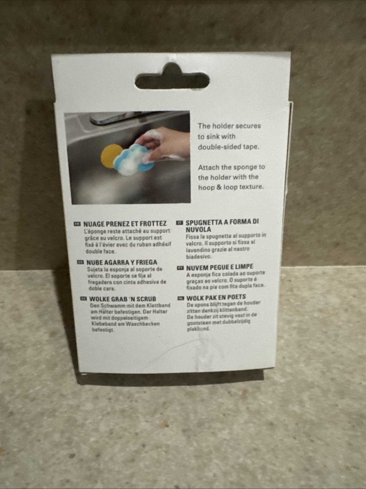 Stocking stuffer Kikerlsand Medium Cloud Grab 'N Scrub