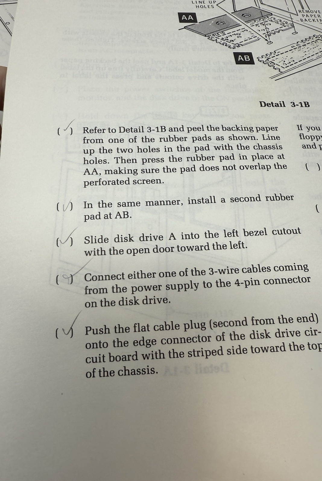 Rare Heathkit ED100 Floppy Disk Drive Assembly Manual and Schematic