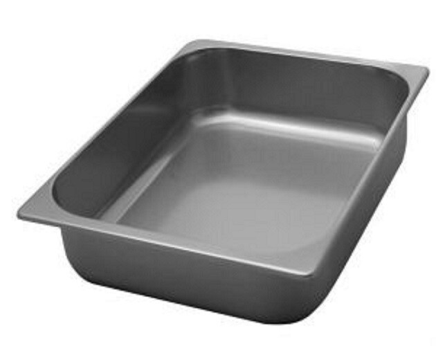 Heavy Duty Stainless Steel Wide Gelato Pan (5 L) 360 x 250 x 80 mm