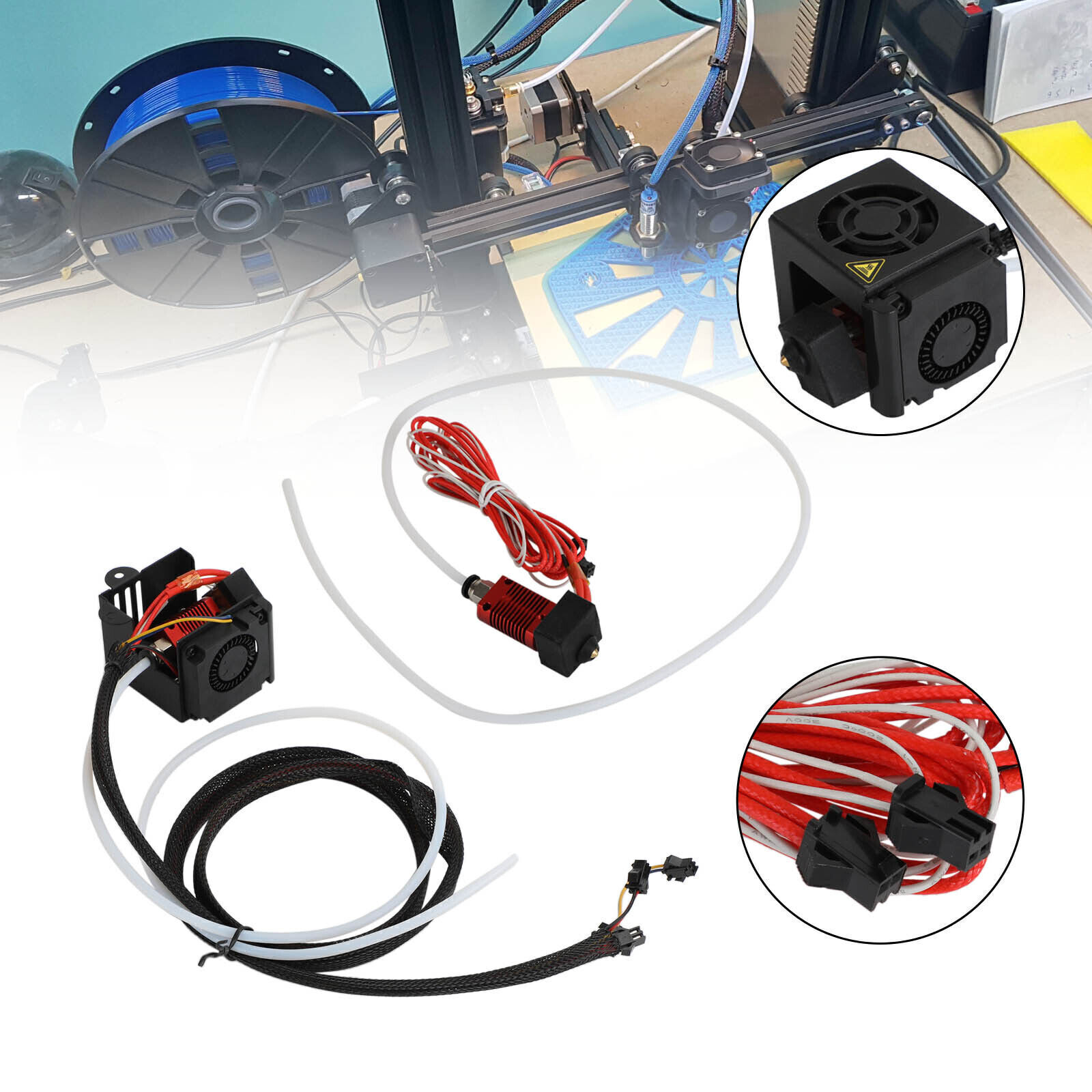 Fully Set Assembled Extruder for 3D Printer Ender-5 Ender 5 Ender 5 set