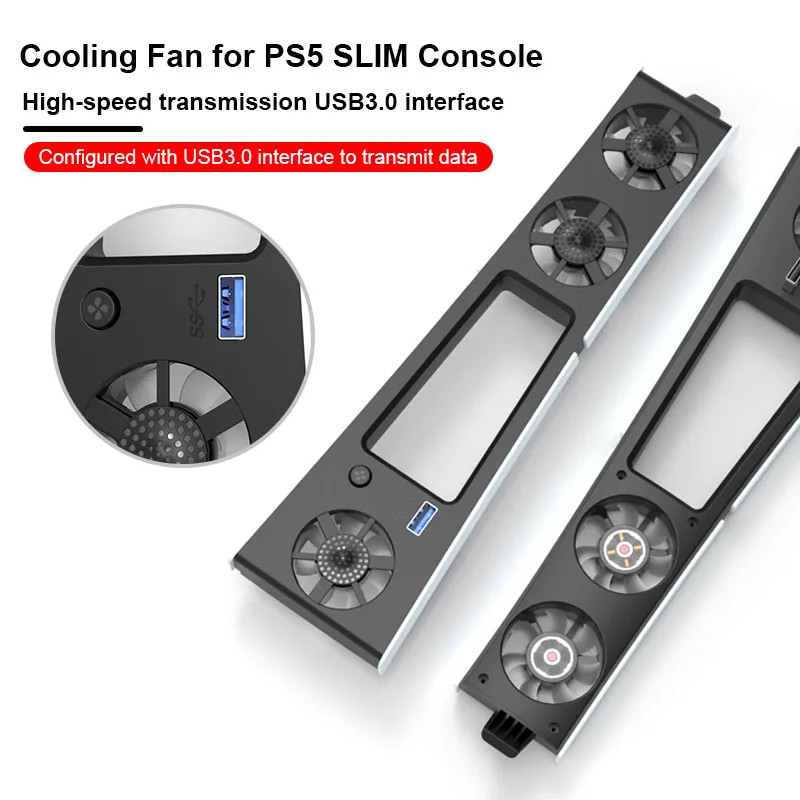 Cooling System for PS5 Slim - Efficient Cooling Fan