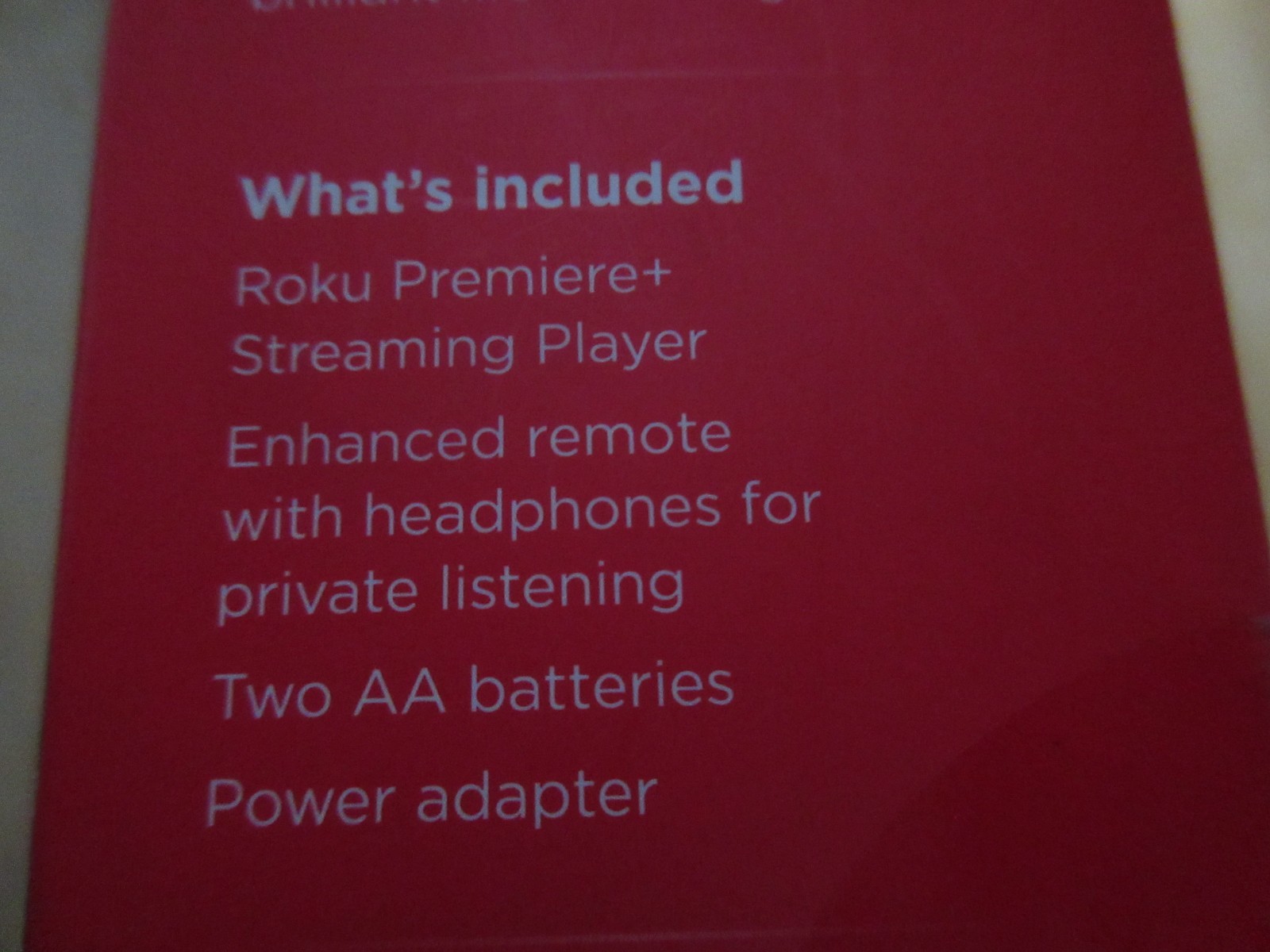 Roku Premier+ (5th Generation) 4K Media Streamer 4630R - Black
