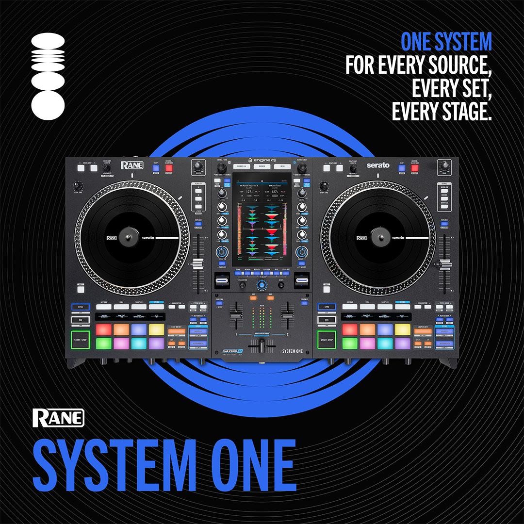 Rane SYSTEM ONE All-in-One Standalone DJ System with Headliner Case