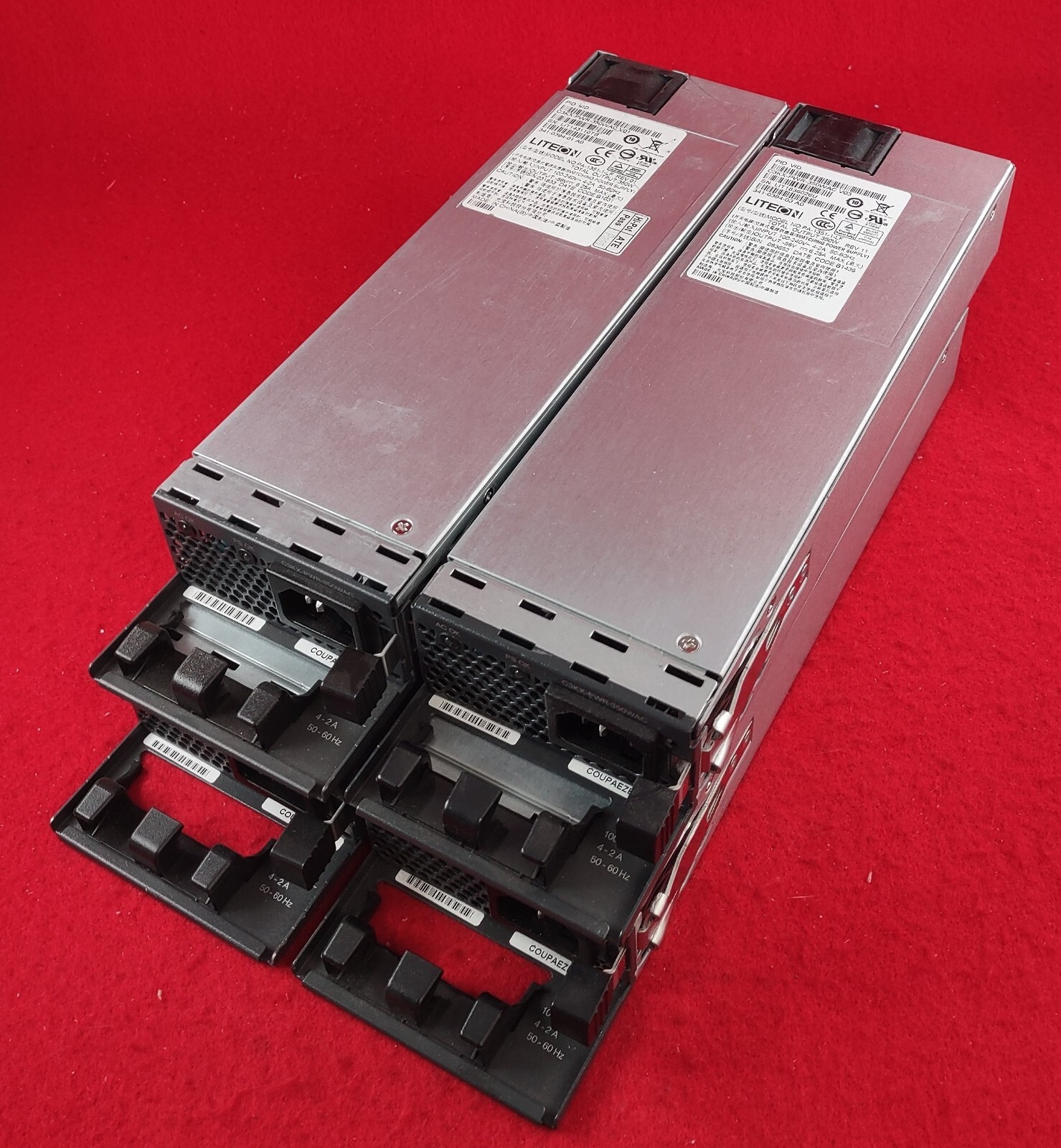 LOT OF 4 Cisco 350 Watt Power Supplies C3KX-PWR-350WAC