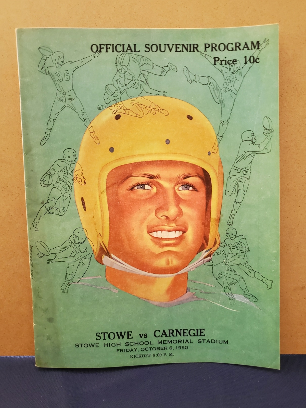 2151----1950 Stowe Township (PA) vs Carnegie HS football program