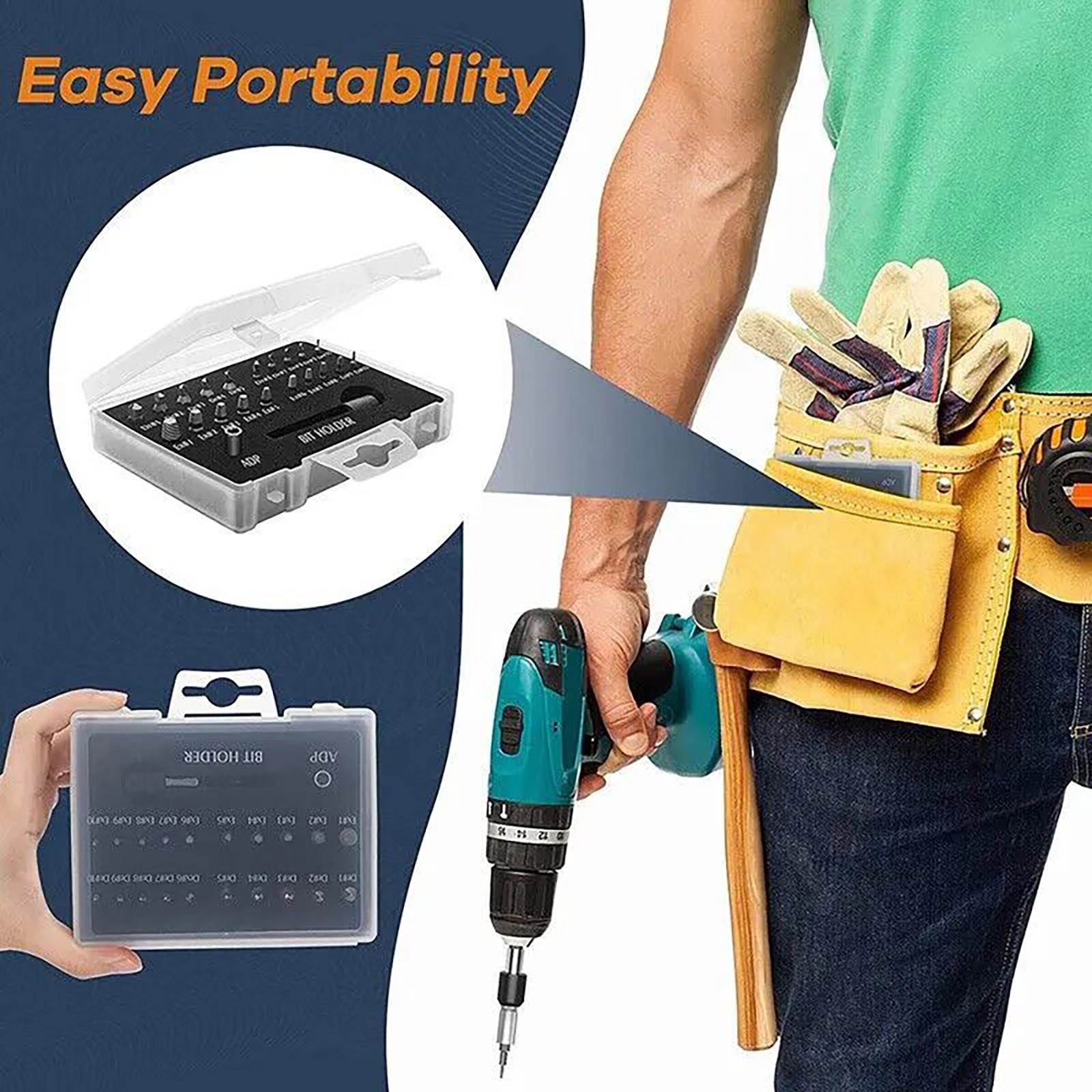 22* Broken Screw Extractor Remover Set Damaged Bolt Easy Out Stripped Drill Bit