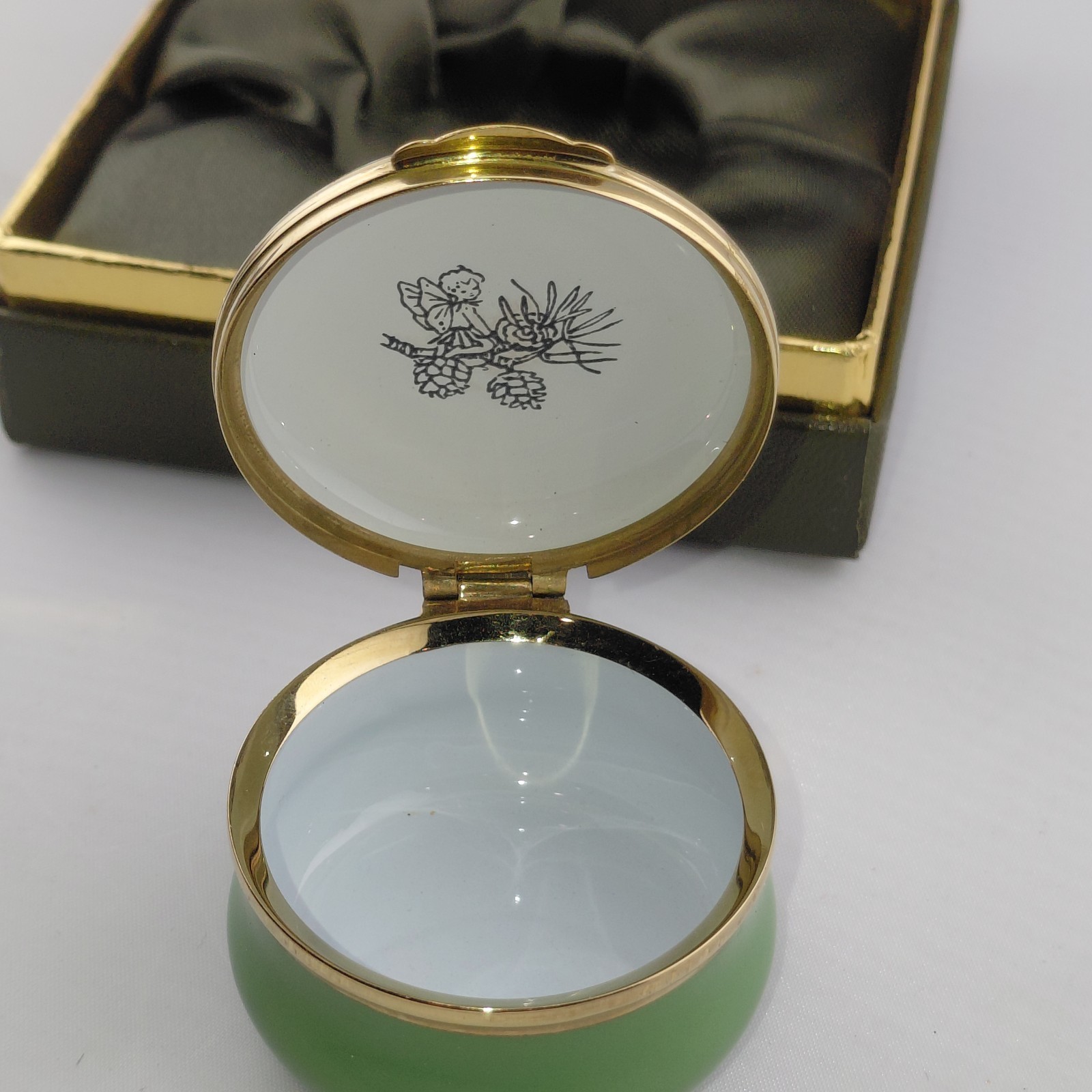 english enamels trinket Box