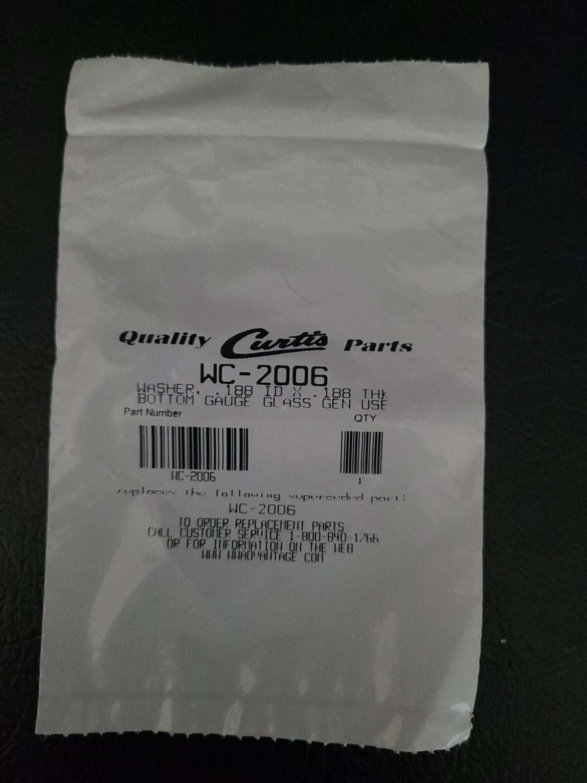 Curtis - WC-2006 - Washer