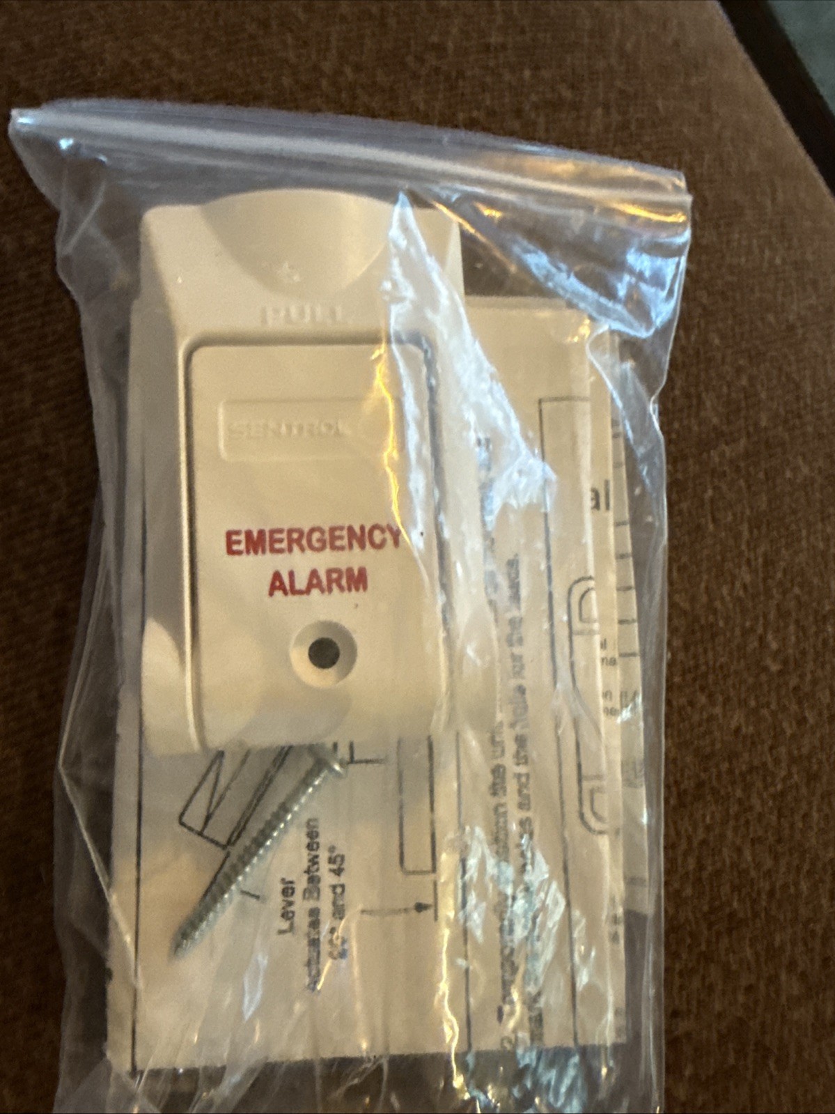 Security 3045-W 3045/3055 Series Panic Switch new never opened
