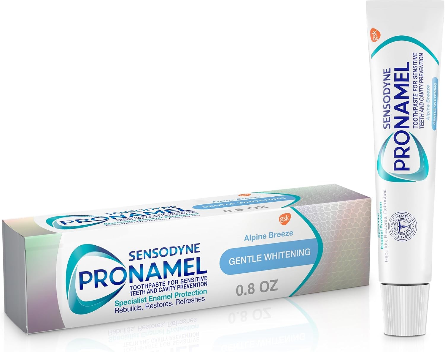 Sensodyne Pronamel Gentle Whitening Enamel Toothpaste for Sensitive Teeth and Ca