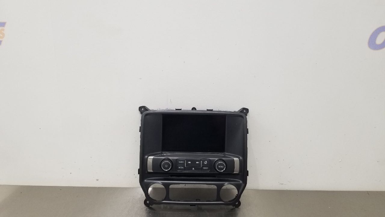 18 CHEVY SILVERADO 1500 RADIO AUDIO INFORMATION DISPLAY AND CONTROL PANEL