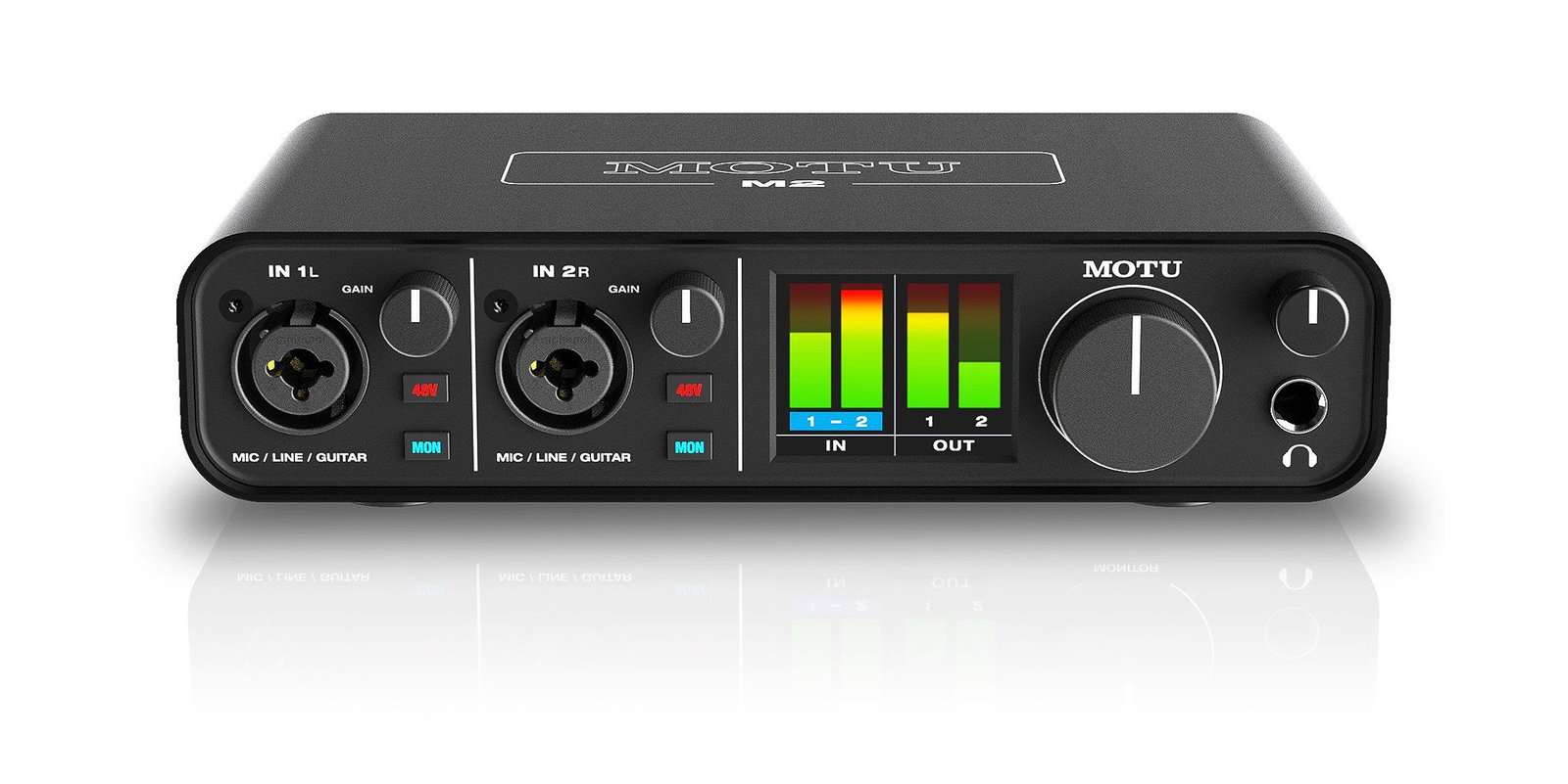 MOTU M2 2x2 USB-C Bus-Powered Audio Interface