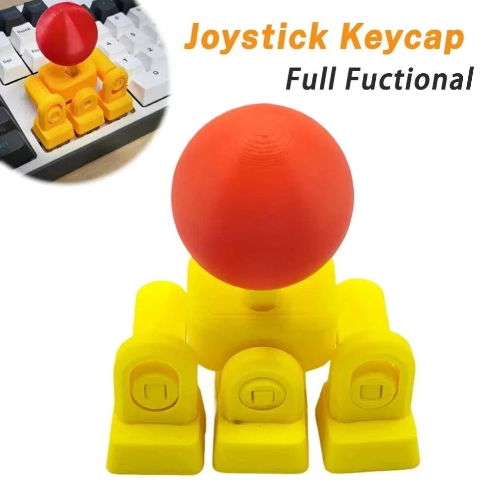 3D Printed Keyboard Joystick, 4-Way Directional Key Mod for Mechanical Keyboards