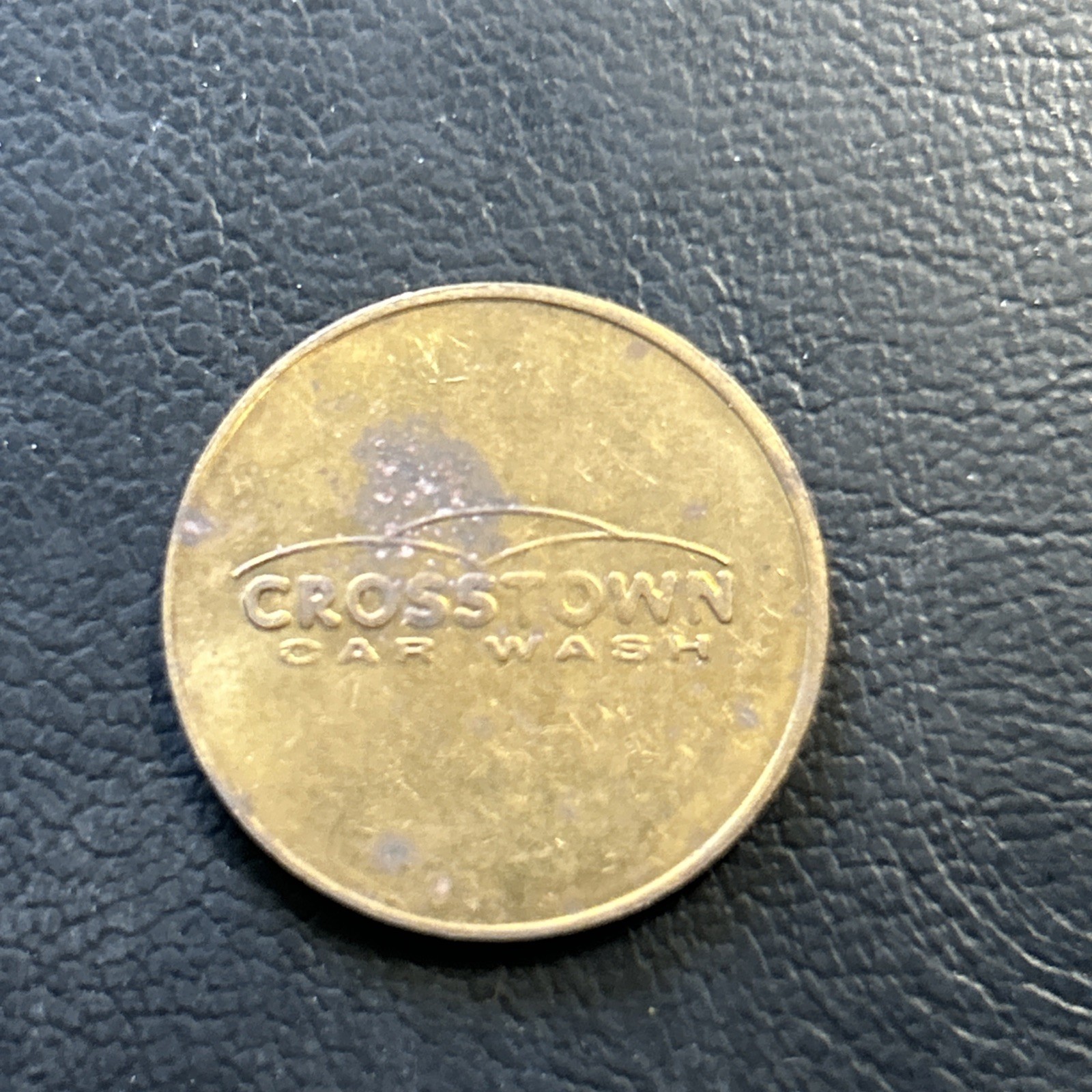 Crosstown Car Wash Large Size Video Game Arcade Token F47