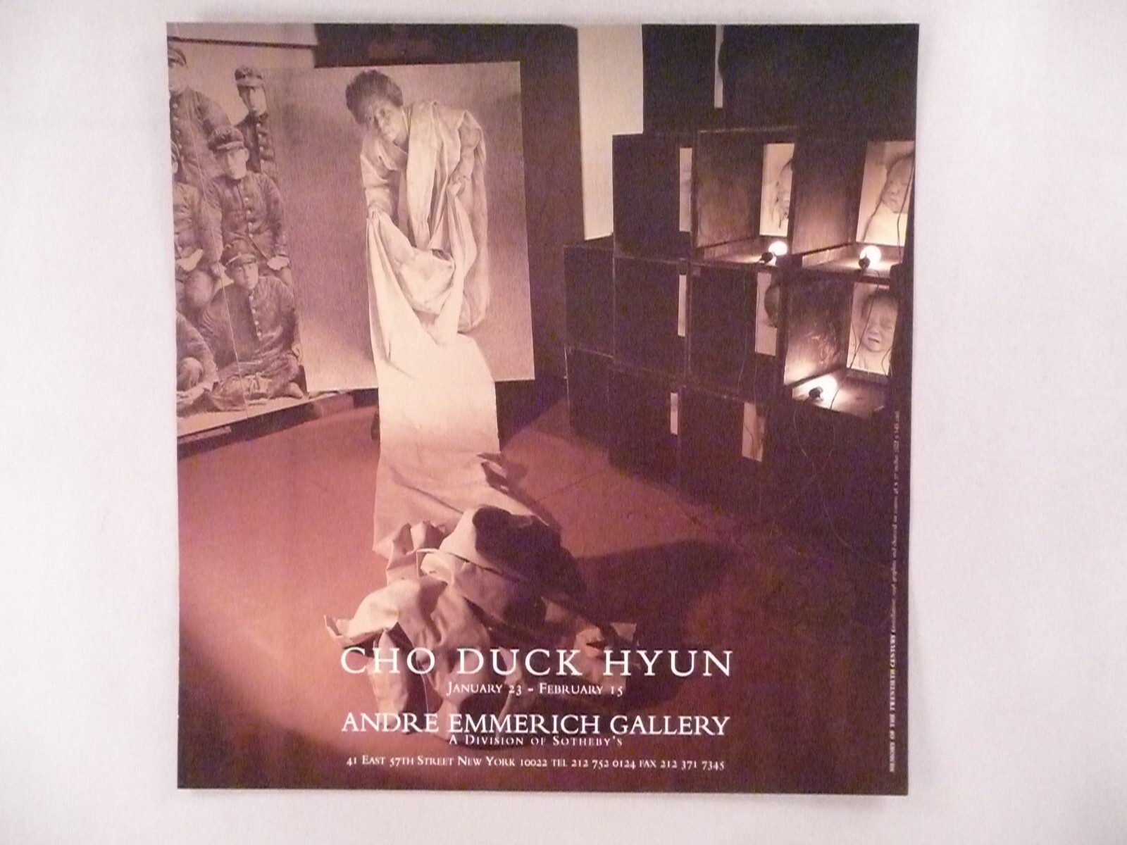Cho Duck Hyun MAGAZINE AD - 1997