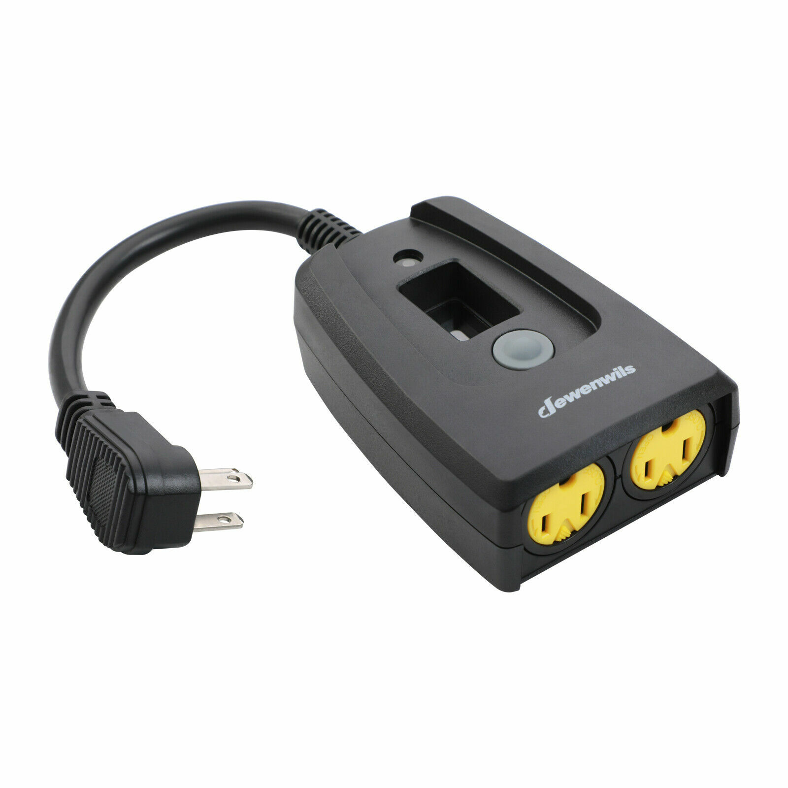 DEWENWILS Countdown Photocell Plug in Timer with 2 Grounded Outlets for Light