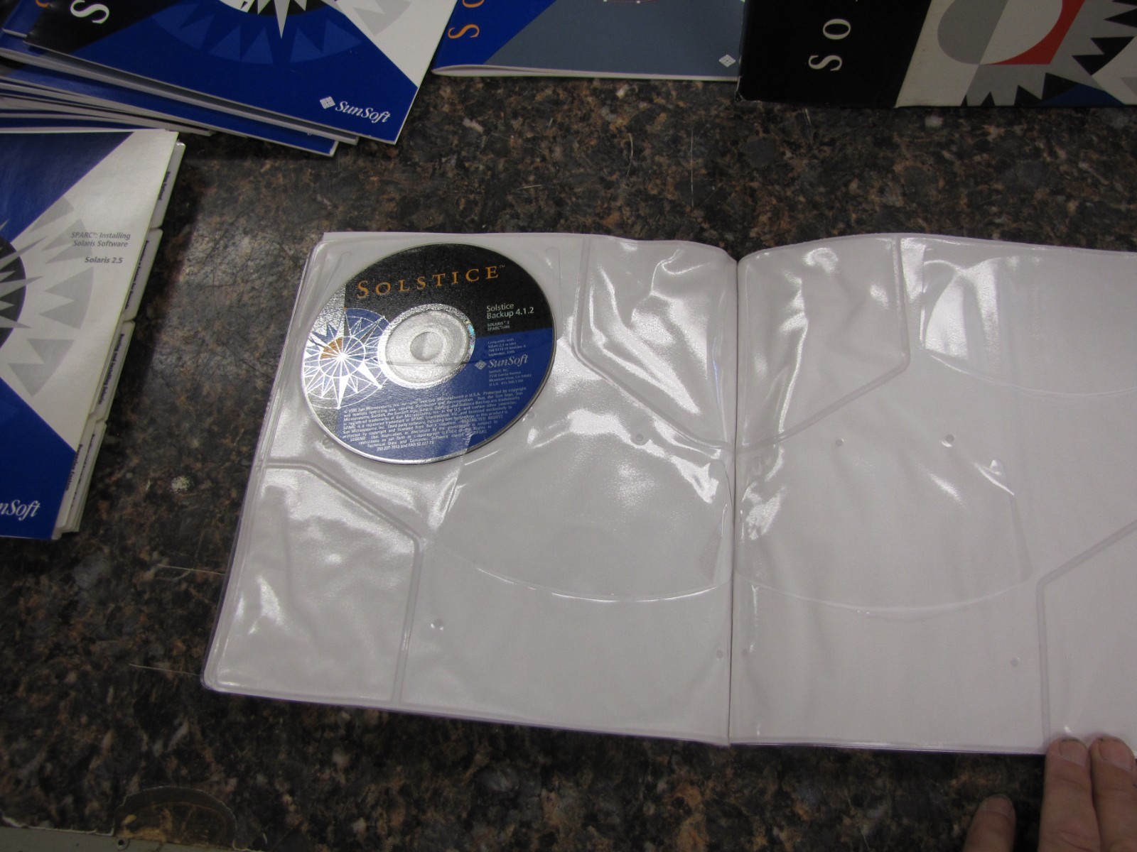 Vintage Sunsoft Solaris 2.5 Server SPARC Edition SMCC System CD Software Set